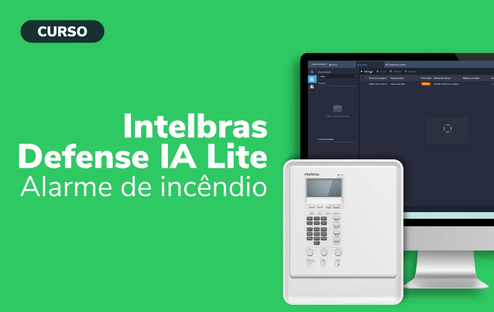 Integre alarme de inc�ndio ao Intelbras Defense IA Lite