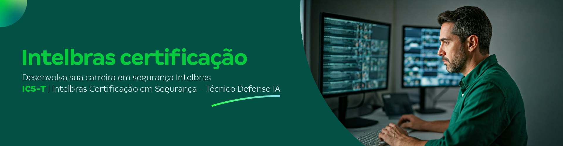 Banner ICS-T Defense IA — Intelbras